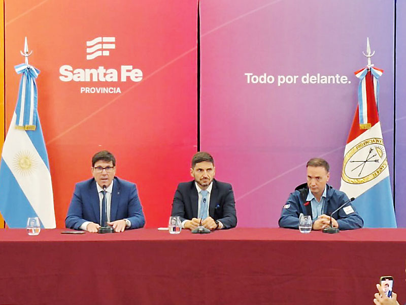 El gobernador de Santa fe