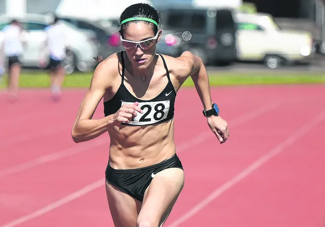 La atleta funesnse, Caro Lozano