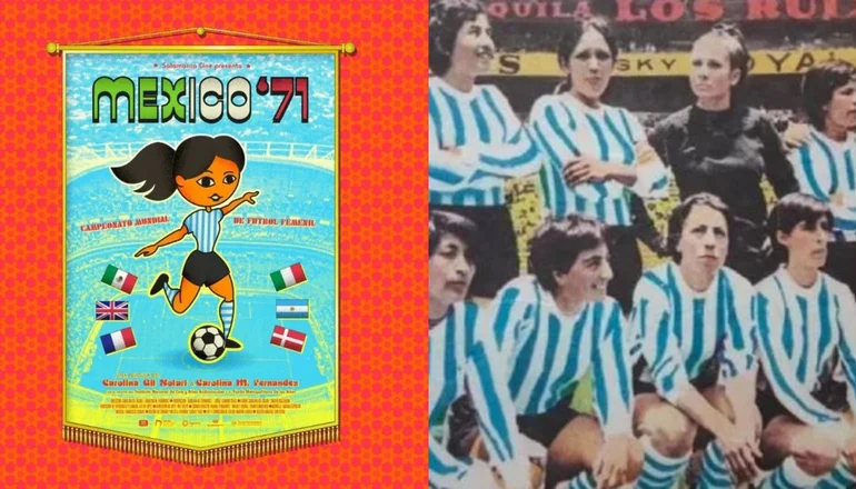 El poster del mundial y el seleccionando nacional