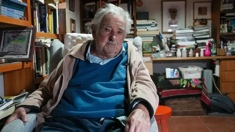 última foto de José Pepe Mujica